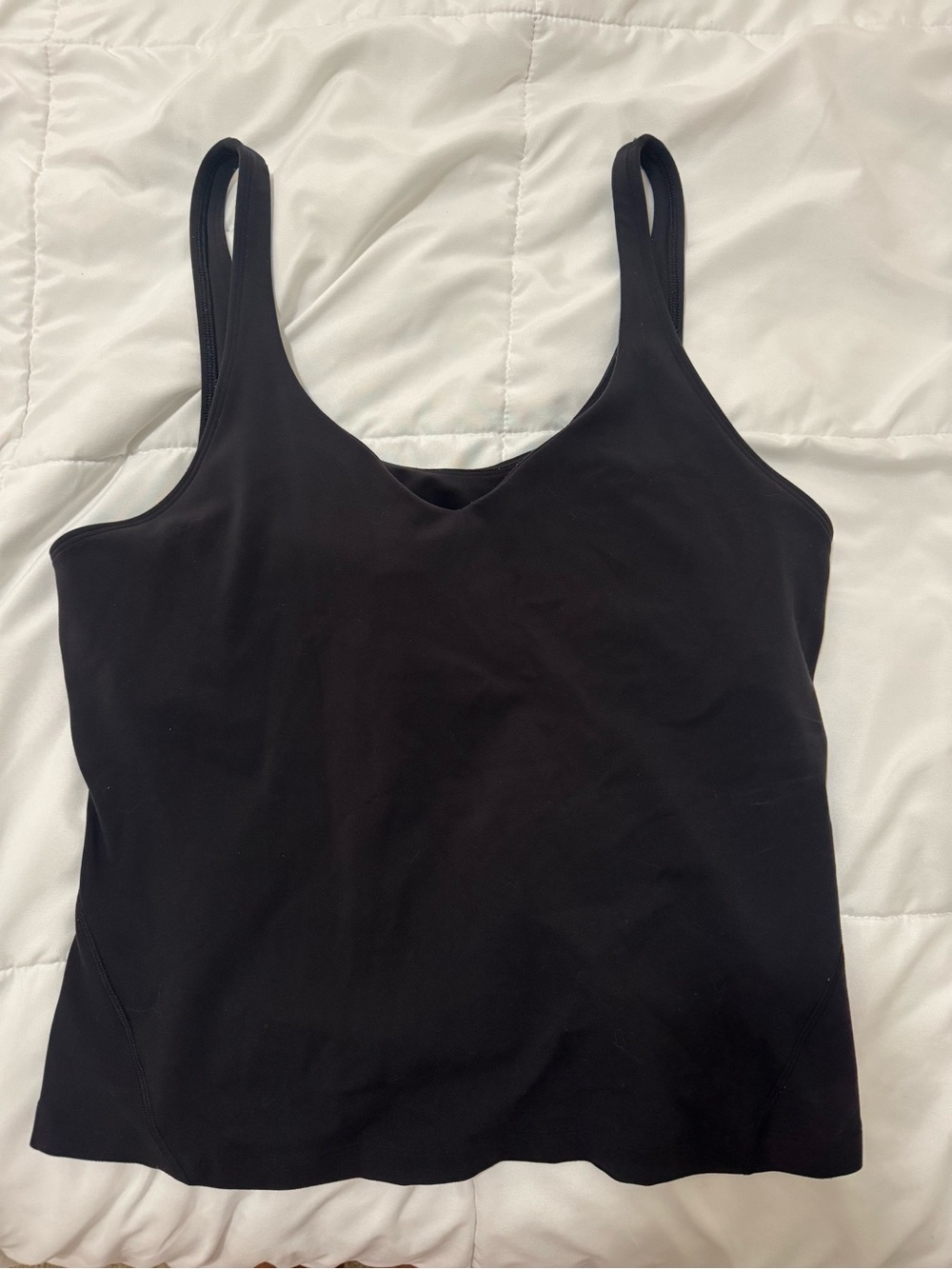 Women’s Black Lululemon Tank
